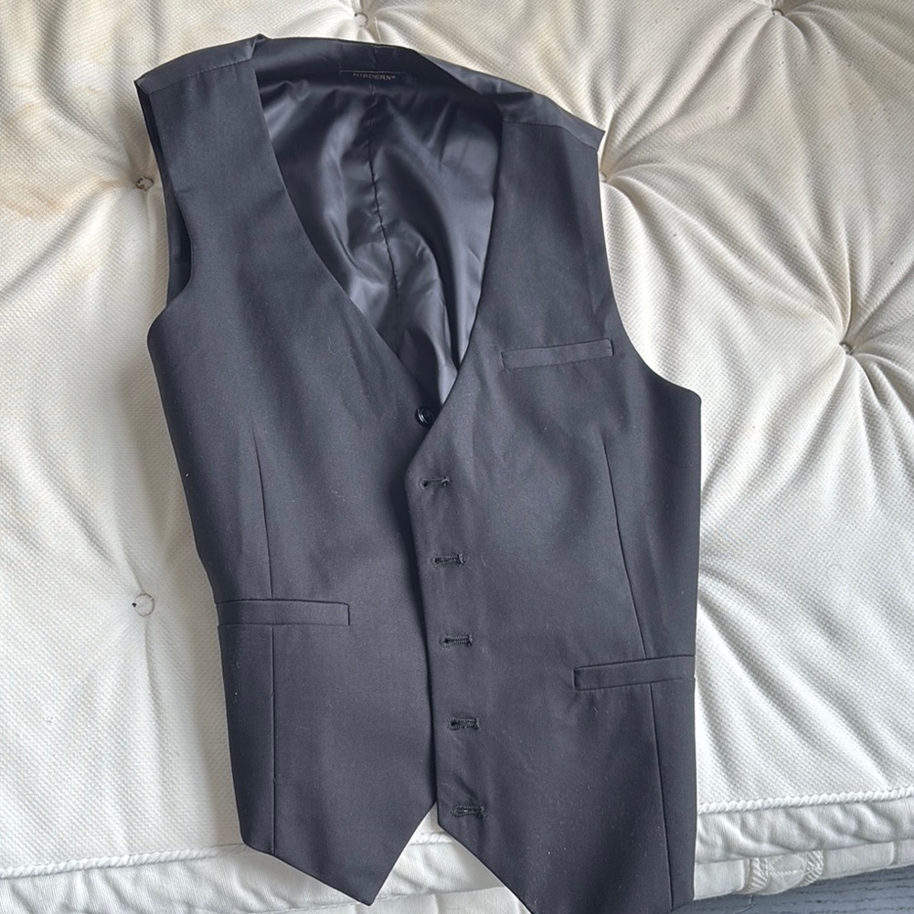 Men's Black Vest